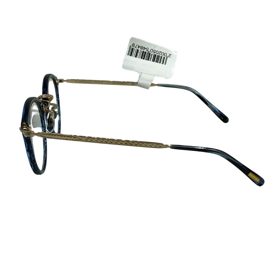 オリバーピープルズ メガネ サングラス 505 リミテッドエディション 47□24-142 ブルー系×ゴールド OLIVER PEOPLES【AFI7】