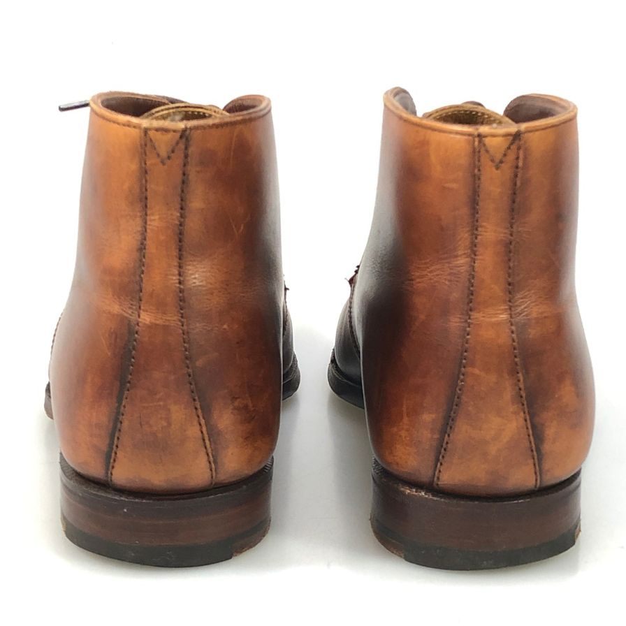 クロケット&ジョーンズ チャッカブーツ キャンベリー2 CAMBERLEY2 ブラウン メンズ UK7.5E CROCKETT&JONES 約26.5cm【AFC41】
