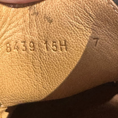 パラブーツ レザーシューズ ダブルモンクストラップ ウィリアム スエード メンズ ブラウン サイズUK7 Paraboot ビジネスシューズ 約25.5cm【LA】【中古】