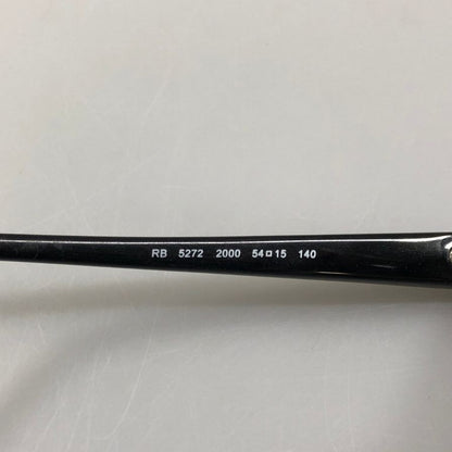 レイバン アイウェア スクエア ブラック RB5272 2000 メンズ 54□15 140 Ray-Ban【AFI14】