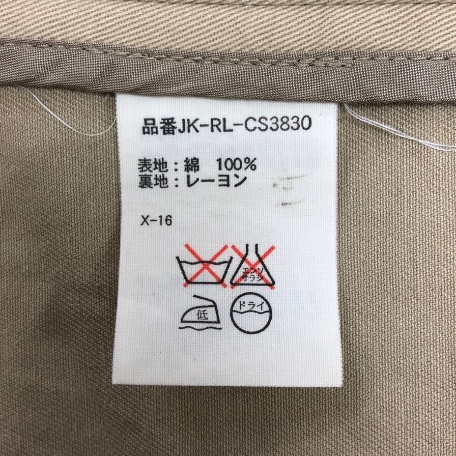 美品◆ポロラルフローレン テーラードジャケット 90S 3B ベージュ メンズ サイズM Polo Ralph Lauren 【AFB9】