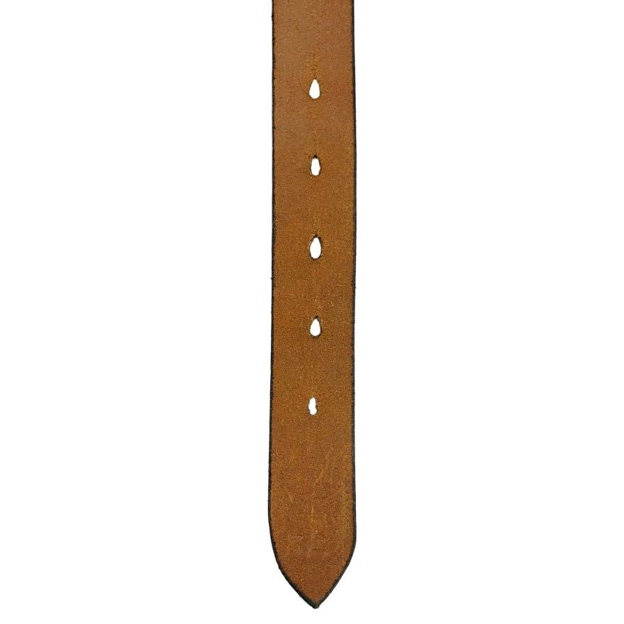 リアル ハーネス レザーベルト ブラウン ゴールド金具 REAL HARNESS【AFI17】