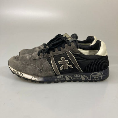 プレミアータ スニーカー WAR.4154 スエード  グレー サイズ44 Premiata 約29.0cm【AFC31】