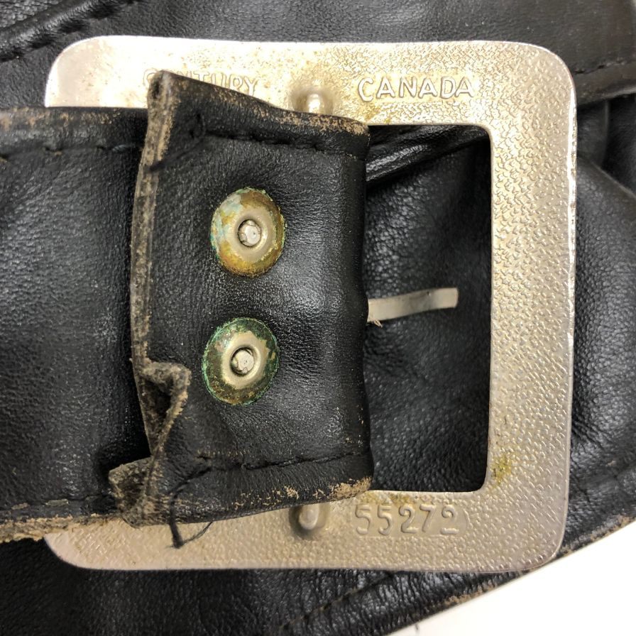 中古◆ショット レザージャケット ライダースジャケット USA製 レザー メンズ ブラック サイズ36 Schott 【AFG1】