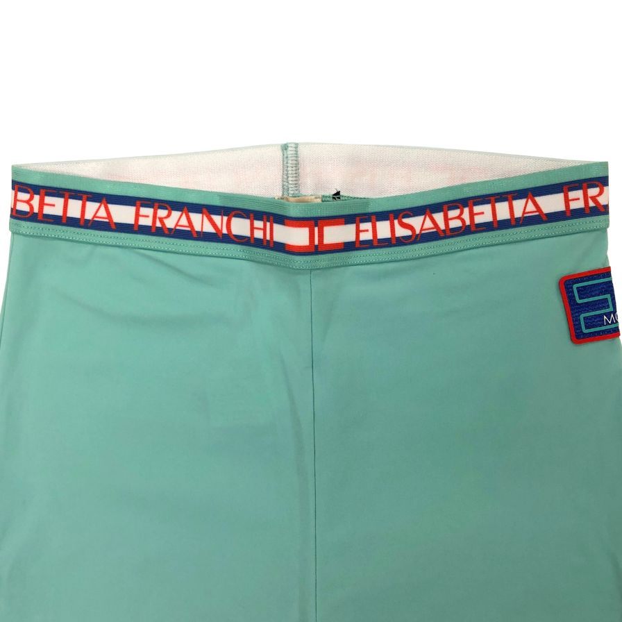 エリザベッタフランキ スパッツ レギンス レディース 40 グリーン ELISABETTA 【AFB25】