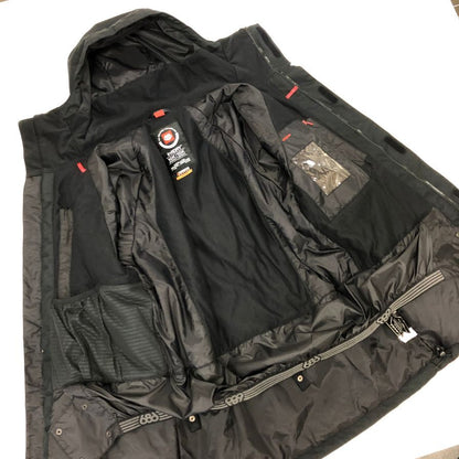 美品◆シックスエイトシックス マウンテンパーカー ジャケット カモフラ×ブラック×ブラウン サイズS スキーウェア 686 【AFA18】