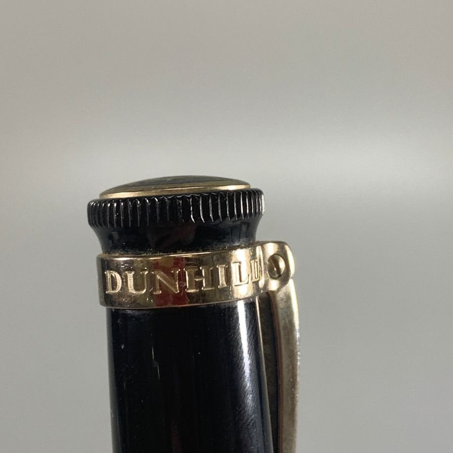 ダンヒル ボールペン ツイスト式 ダンヒル センチュリーマン ブラック Dunhill【AFI12】