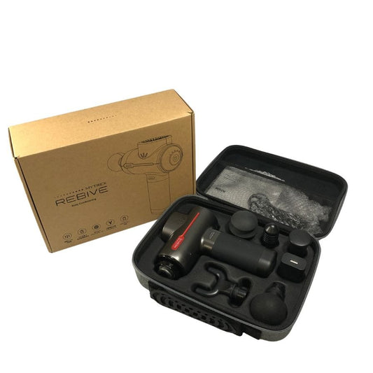 マイトレックス リバイブ マッサージガン MT-RBN20G ブラック MYTREX【AFI28】【中古】