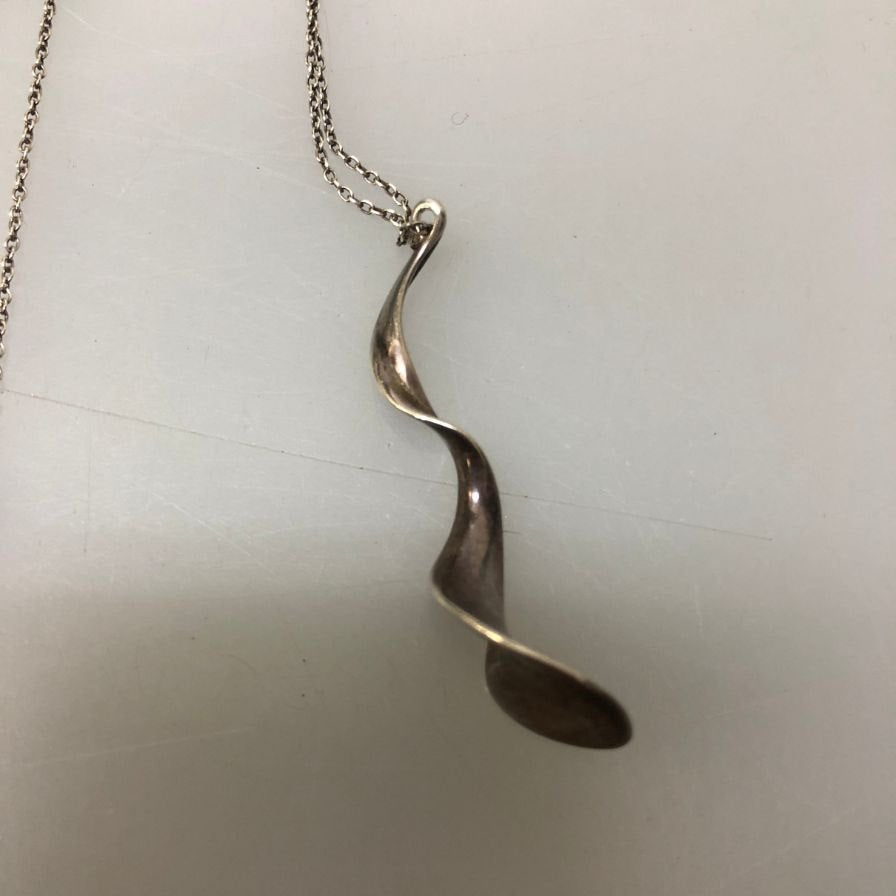 ティファニー フランクゲーリー オーキッド ドロップ SV925 ネックレス TIFFANY＆Co【AFI6】