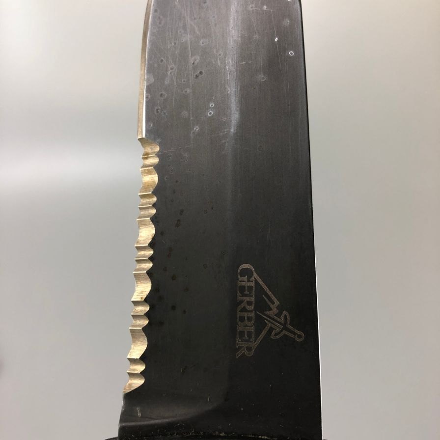 ガーバー シースナイフ USA製 カーキ GERBER【AFI53】【中古】