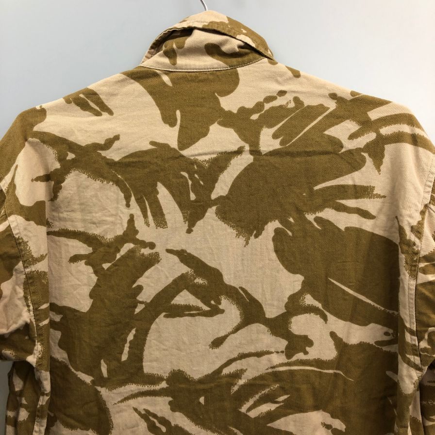 極美品◆イギリス軍 ジャケット LIGHTWEIGHT COMBAT デザート DPMカモ 実物放出 ブラウン系 サイズ170/96 【AFB16】