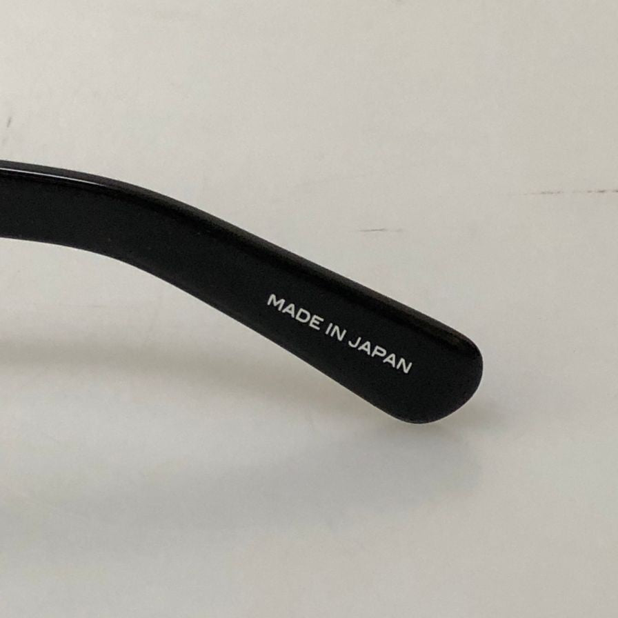 金子眼鏡×ラグスマックレガー オーバルサングラス ブラック RAGS McGREGOR KANEKO OPTICAL【AFI13】