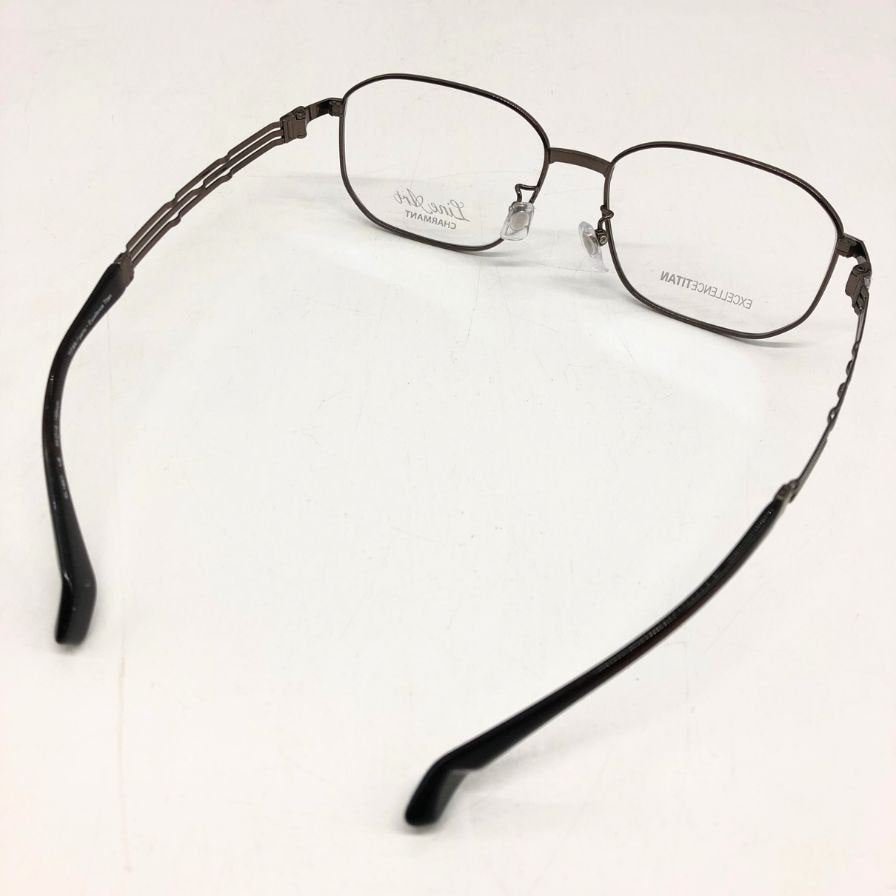 ラインアート シャルマン メガネ フレーム XL1857 LB 55□16-150 チタン ブラック系 LineArt CHARMANT【AFI15】