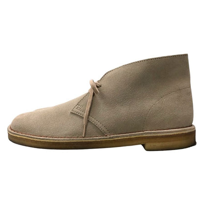 クラークス チャッカブーツ スエード プレーントゥ ベージュ メンズ サイズUK7.5 Loake 約26.0cm【AFC47】