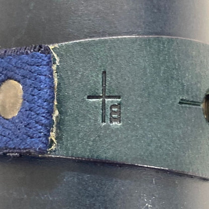 エムピウ ペンケース rotolo SUEDE blue ブルー m+