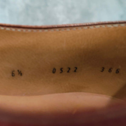 ベルルッティ レザーシューズ ウルテマ ホールカット レッド系 サイズUK6.5 BERLUTI ビジネスシューズ 約25.5cm【LA】【中古】
