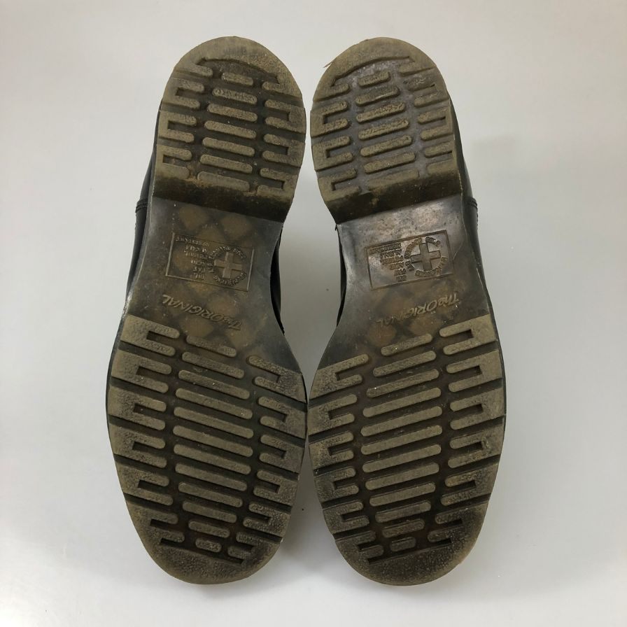 ドクターマーチン チェルシーブーツ 2976 サイドゴア レザー ブラック メンズ サイズUK9 Dr.Martens MONO 約27.5cm【AFC44-2】