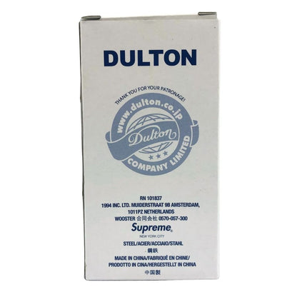 シュプリーム×マーティンローズ 缶 Supreme Martine Rose Dulton Stash Can