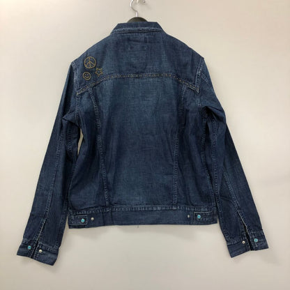 極美品◆レミレリーフ デニムウエスタンシャツ ビジュー付き メンズ サイズXL REMI RELIEF 【AFB36】