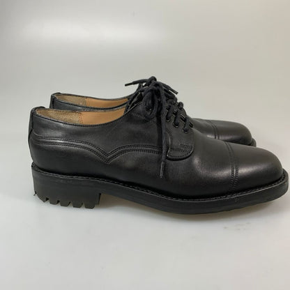 ジョセフチーニー ケンゴンH クロムエクセル ストレートチップ ブラック サイズUK7.5 Joseph Cheaney ビジネスシューズ 約25.5cm【LA】【中古】