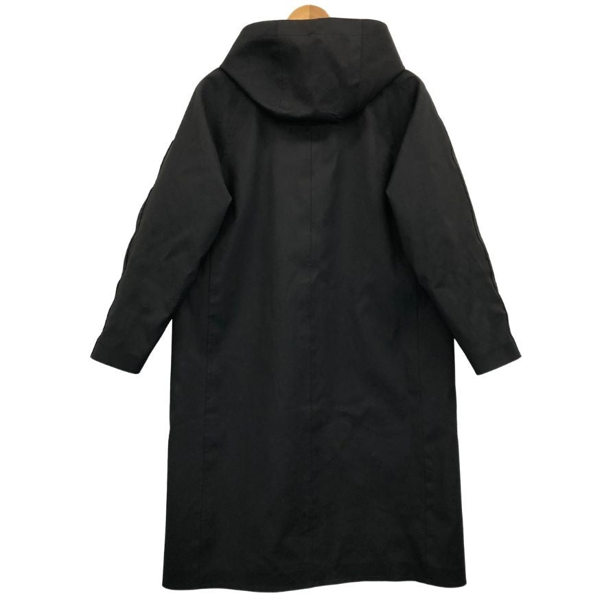 美品◆マッキントッシュ×ハイク フーデッドコート ライナー付き ブラック メンズ サイズ1 MACKINTOSH×HYKE 【AFA20】