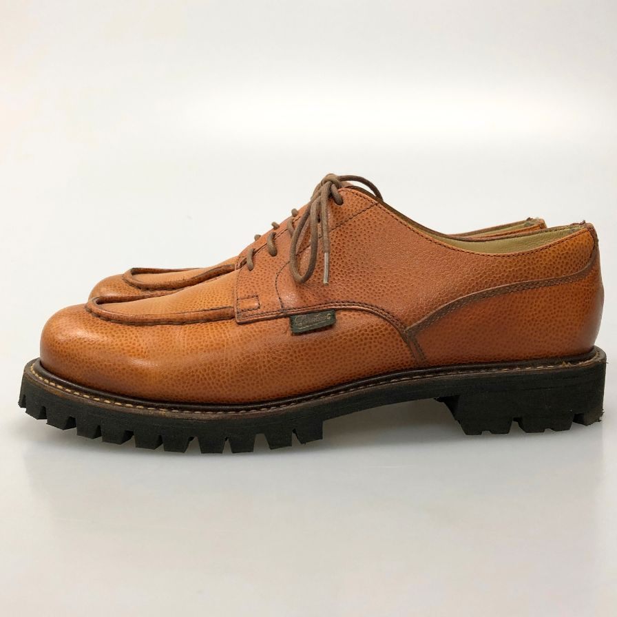 Paraboots パラブーツブラウンレザー ローファー サイズ5 パラブーツ ローファー シャンボード グレインレザー メンズ