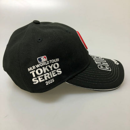 ニューエラ×MLB GR8別注 キャップ MLB World Tour Tokyo Series 2025 シカゴ ブラック サイズM-L NEW ERA【AFI7】【中古】
