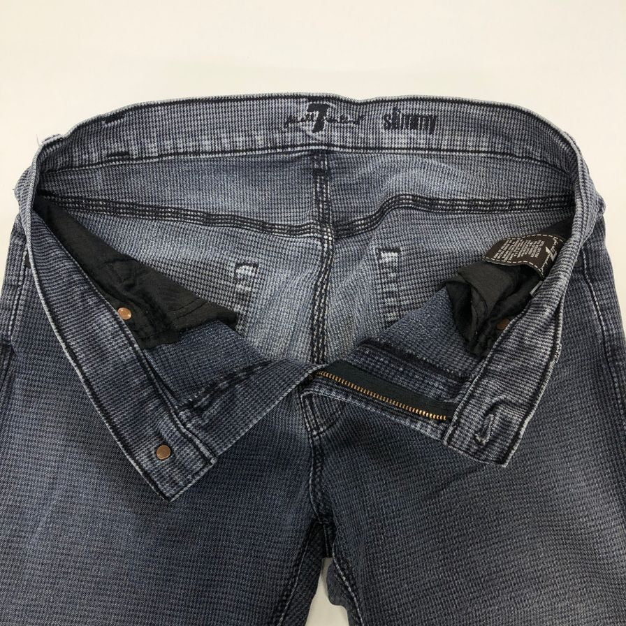セブンフォーオールマンカインド デニムパンツ slimmy メンズ  グレー サイズ31 7 For All Mankind 【AFB26】