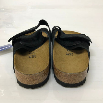 ビルケンシュトック 1022350 KYOTO スエードサンダル ブラック サイズ41 メンズ BIRKENSTOCK 約26.5cm【AFD4】
