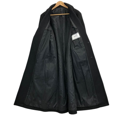 美品◆アミ アレクサンドル マテュッシ 17AW チェスターコート ウール ブラック メンズ  サイズ46 AMI Alexandre Mattiussi 【AFA17】