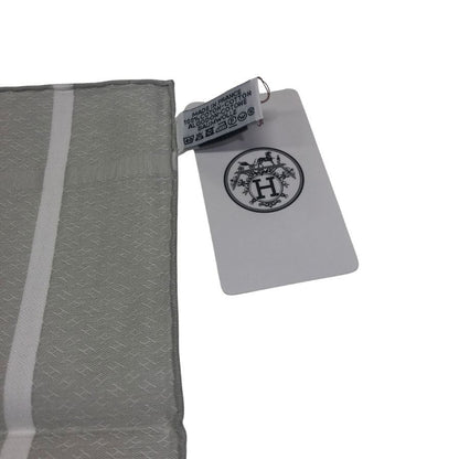エルメス ハンカチ コットン100% レディース グレー系  HERMES【AFI11】【中古】