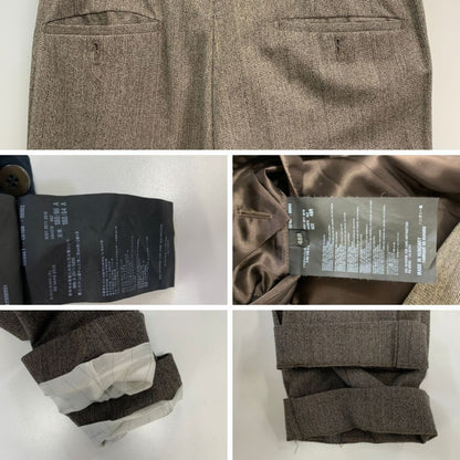 プラダ スーツ 3B センターベント チェック メンズ アイズ48R PRADA【AFB13】