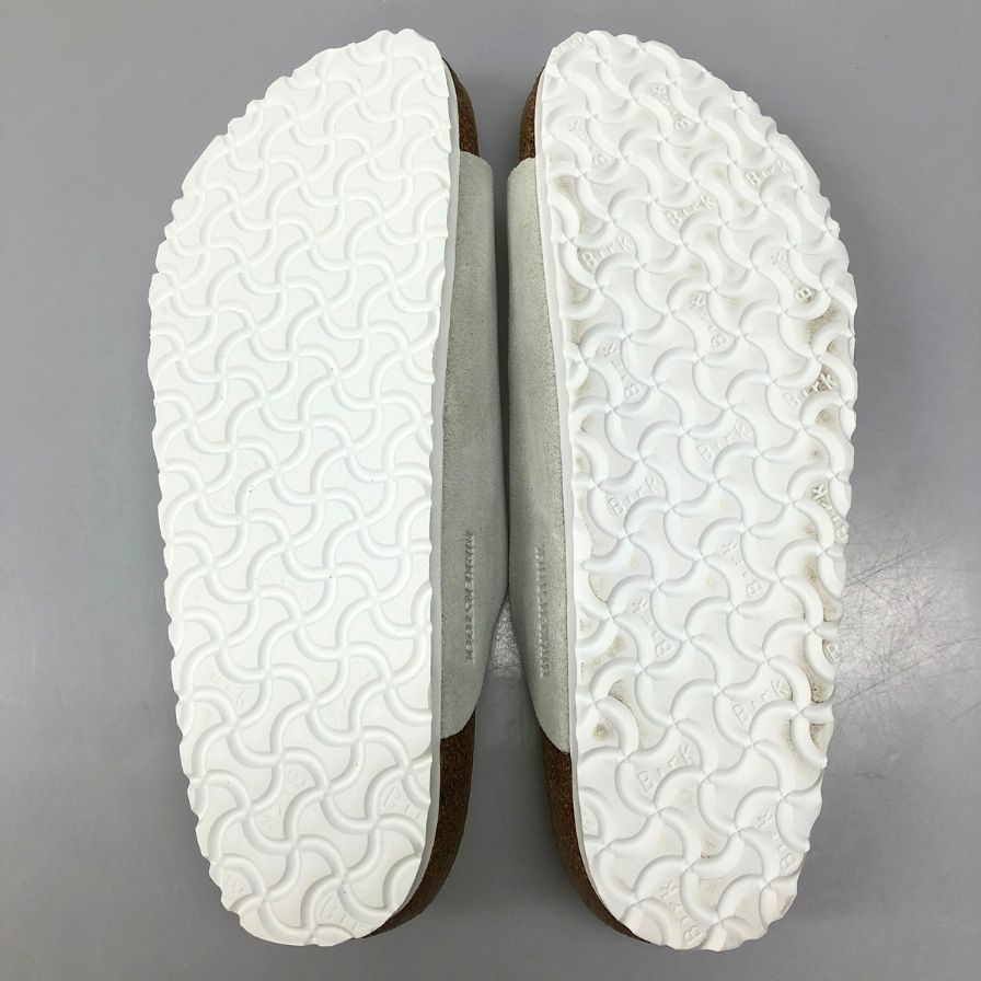 ビルケンシュトック ZURICH チューリッヒ スエード レザー サンダル メンズ サイズ43 ホワイト BIRKENSTOCK 約28.0cm【AFD1】