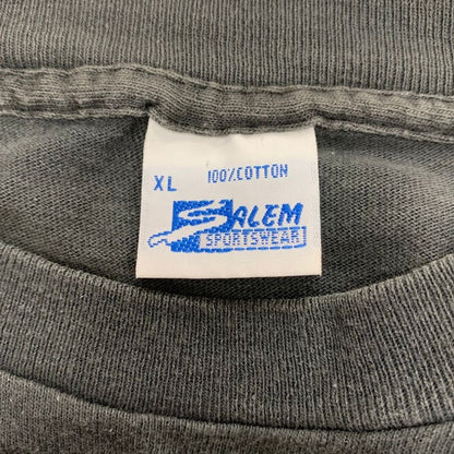 美品◆セーラム 90s マイケルジョーダン 半袖 プリント コットン Tシャツ ブラック サイズXL SALEM 【AFB47】