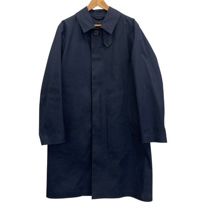 極美品◆マッキントッシュ ダンケルド ゴム引きコート サイズ38 メンズ ネイビー  MACKINTOSH 【AFA22】