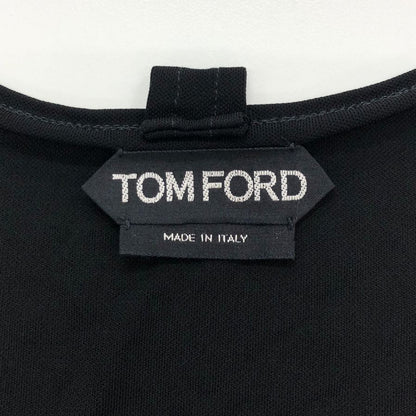 極美品◆トムフォード トップス タンクトップ レーヨン イタリア製 レディース サイズ40 ブラック TOMFORD 【AFB46】