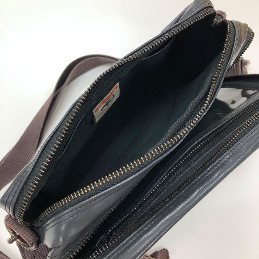 ラゲッジレーベル ライナーショルダーバッグ ユニセックス グレー LUGGAGE LABEL【AFE3】