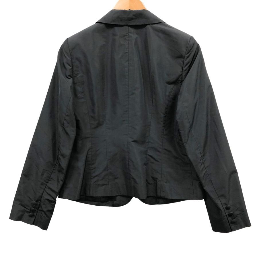 美品◆トラサルディ ナイロンジャケット レディース サイズ 40 ブラック  TRUSSARDI 【AFB13】