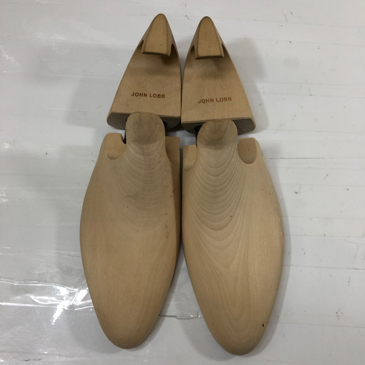 ジョンロブ レザーシューズ チャペル カーフ ダブルモンク 8000ラスト サイズ6.5E メンズ ブラック JOHN LOBB CHAPEL ビジネスシューズ 約25.0cm【LA】【中古】