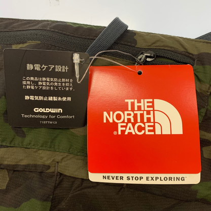 像全新一样◆The North Face 短裤 NB41665Z 新颖燕尾林地迷彩迷彩男士绿色尺码 S THE NORTH FACE [AFB5] 