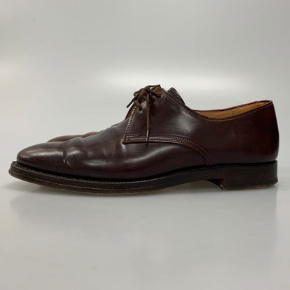 ピール&コー 341 3アイレット コードバン バーガンディ US8D メンズ PEAL＆Co ビジネスシューズ 約26.0cm【LA】【中古】