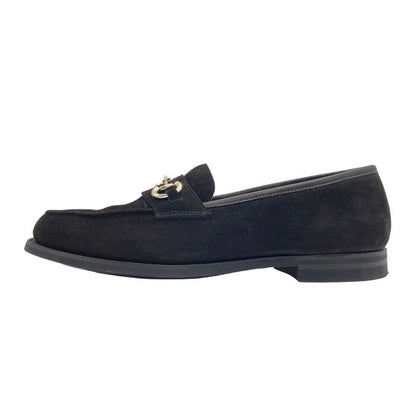 クロケット&ジョーンズ ビットローファー フェントン  スウェード ブラック メンズ サイズ8E Crockett&Jones WELBECK 約27.0cm【AFD15】