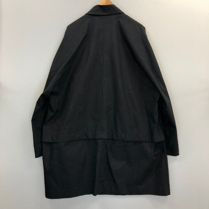 美品◆ハレ 2WAYドッキングコート ダブル ブラック メンズ サイズＭ HARE 【AFB6】