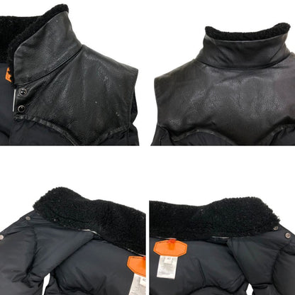 美品◆ロッキーマウンテン フェザーベッド ビームス別注 ダウンベスト CHRISTY VEST ブラック メンズ サイズ40 Rocky Mountain FeatherBed BEAMS 【AFA7】