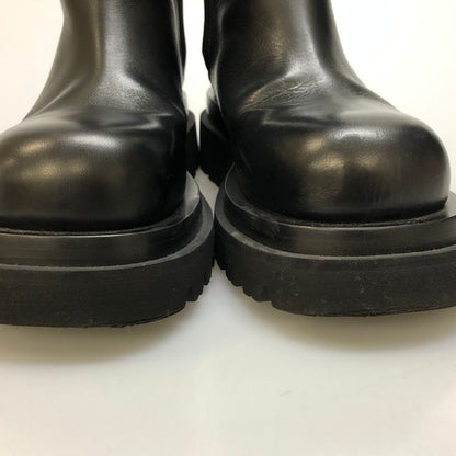 ボッテガヴェネタ ロングブーツ レザー ブラック レディース サイズ 37 BOTTEGA VENETA 約24.0cm【AFI30】
