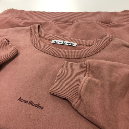 美品◆アクネ ストゥディオズ スウェット プルオーバー メンズ ピンク サイズXXS ACNE STUDIOS 【AFB37】