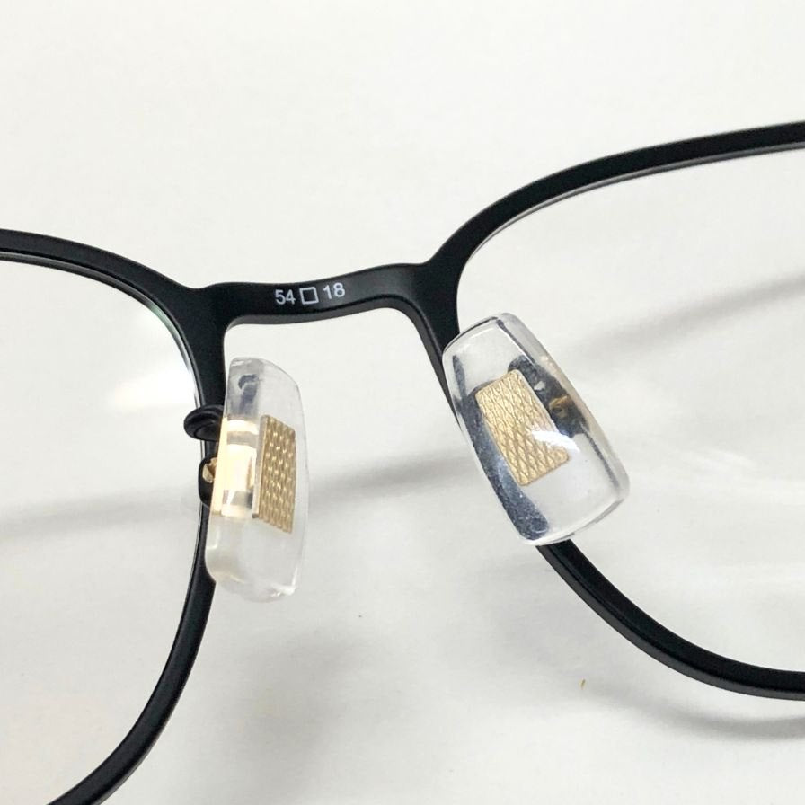ダンヒル メガネ ウェリントン型 チタン ブラック×ゴールド メンズ DU0107OJ 005 54□18-145 XL Dunhill【AFI2】