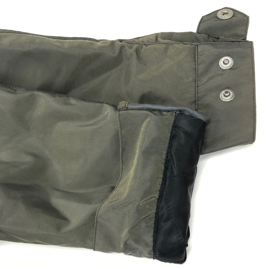 極美品◆ベルスタッフ ジャケット ナイロン ベルト付き  カーキ メンズ サイズ40 BELSTAFF 【AFA18】