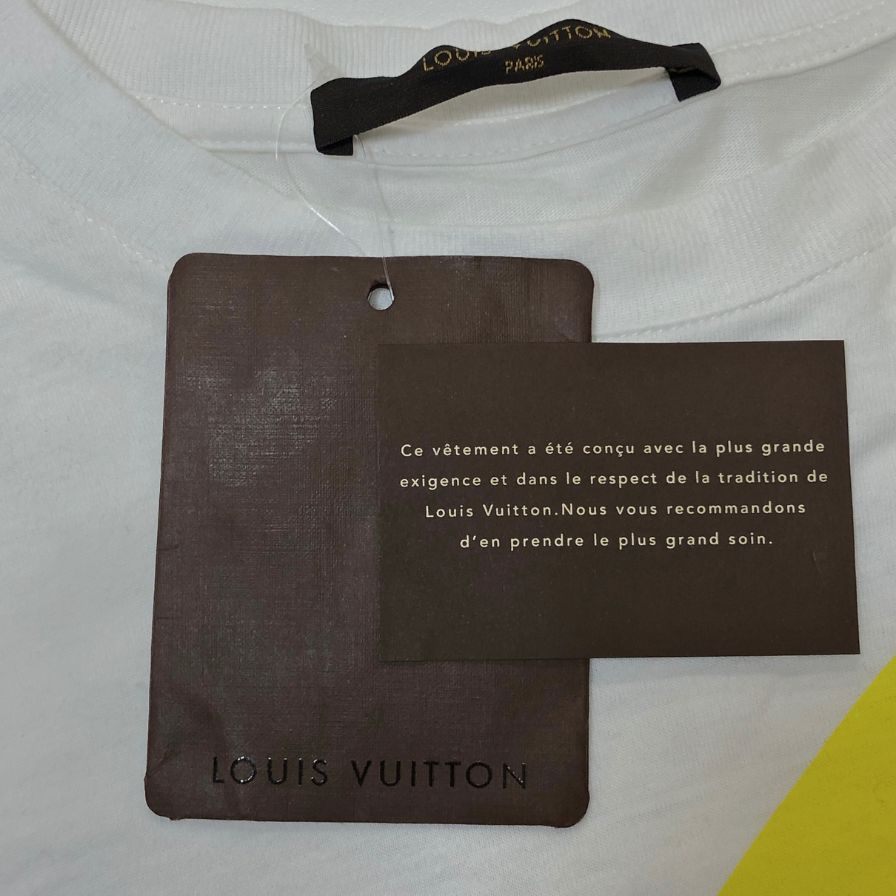 美品◆ルイヴィトン 17SS 半袖Tシャツ AMERICA'S CUP メンズ サイズS マルチカラー LOUIS VUITTON 【AFB7】