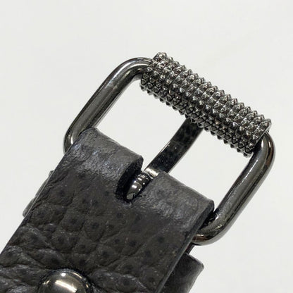 クリスチャンルブタン レザーブレスレット スタッズ ブラウン×レッド レディース Christian Louboutin